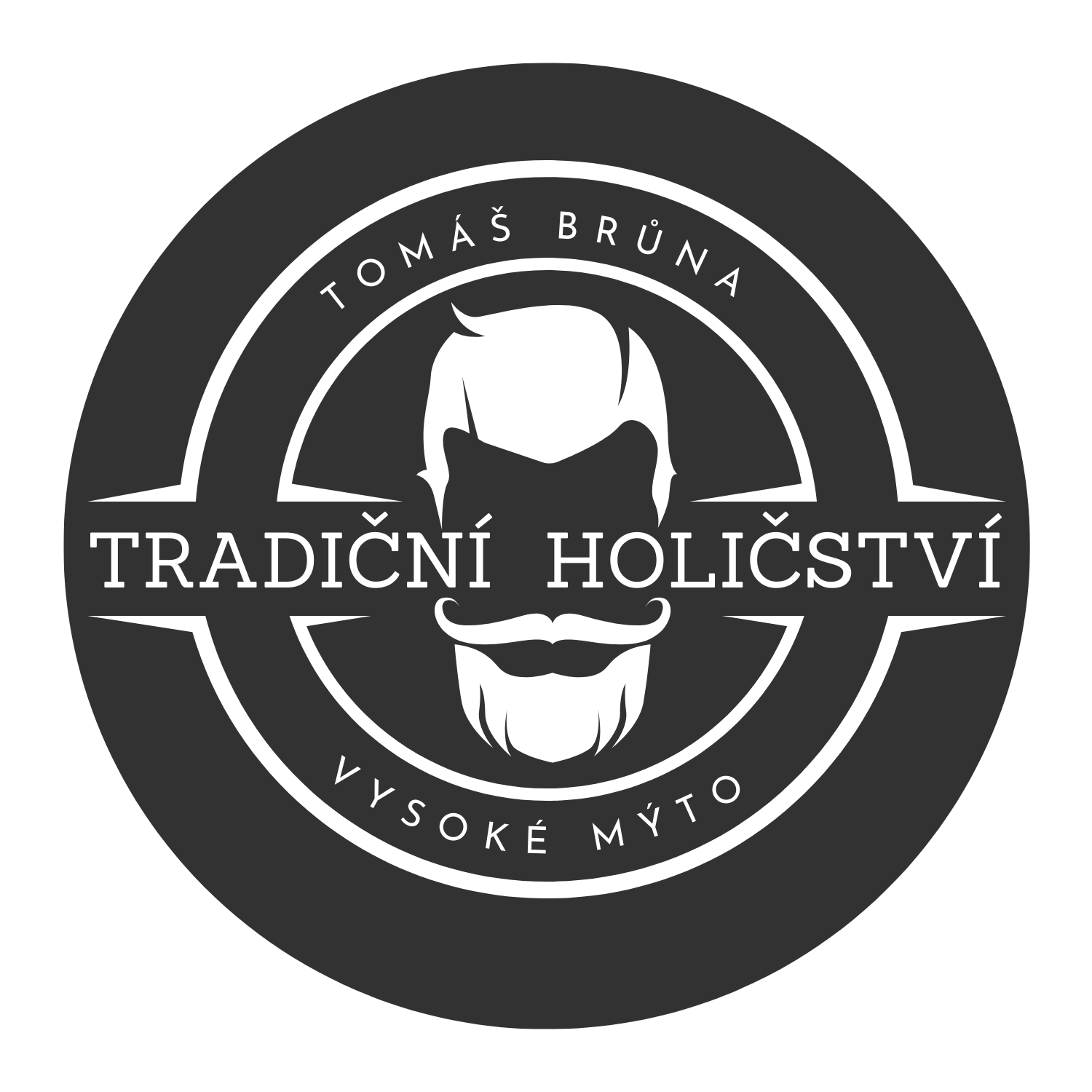 Tradiční Holičství Tomáš Brůna Logo